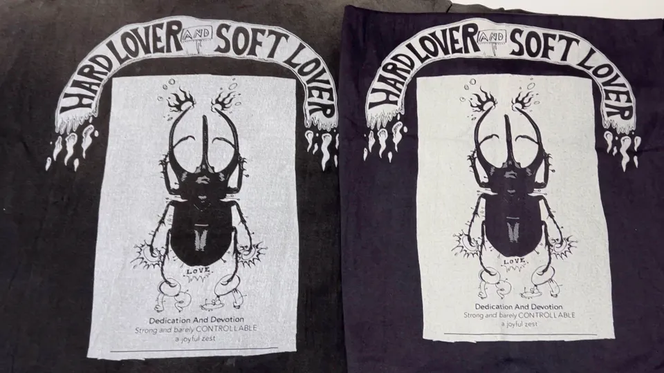 Printing proofing SAINT Mxxxxxx SS TEE/THE ETERNAL/BLK Latest model Skull beetle distressed sulfur-dyed retro short-sleeves Washed black S-XL Garment dyeing Re-washed to distress Ma Liu faded Top-notch printing process Simulated natural distressed style Genuinely correct version Original consistent main mark/washed mark/angel anti-counterfeiting mark